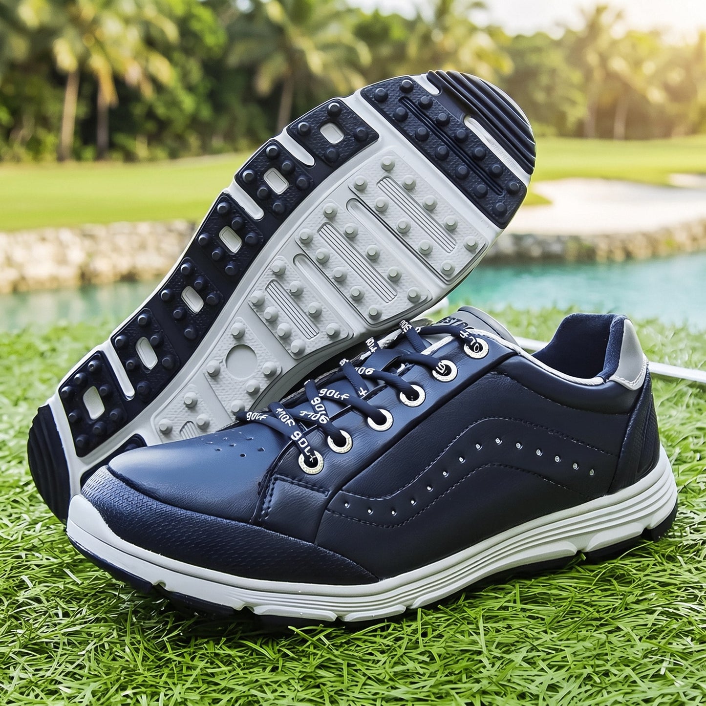 Healfoot 2.0 azul - zapatos de golf para pies anchos