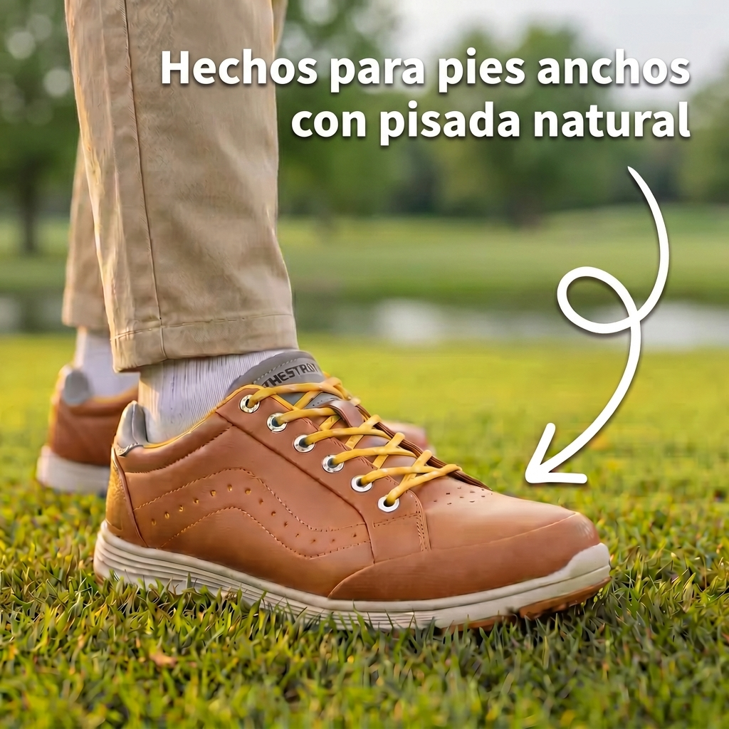 Hechos para pies anchos con pisada natural