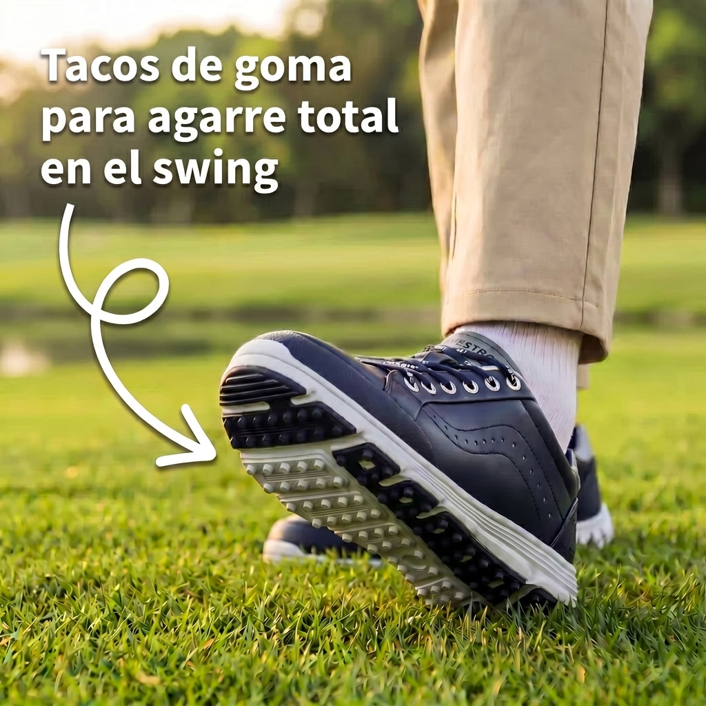 Tacos de goma para agarre total en el swing